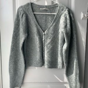 Grey Abercrombie sweater